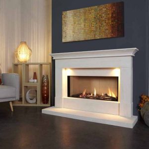 The Collection by Michael Miller - Parada Elite Illumia 58L Gas Fire Suite