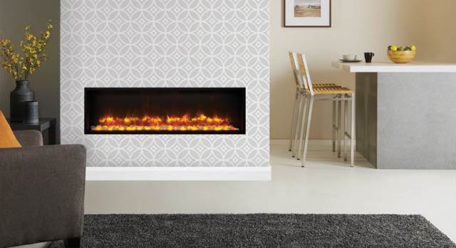 Gazco Radiance Inset 135R EDGE | Stoke Flame