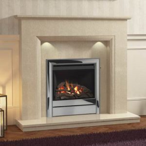 Elgin & Hall - Roesia Marble fireplace