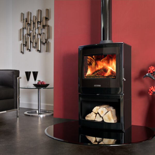Portway Stoves 2 Curved Glass Multifuel Stove | Stoke Flame