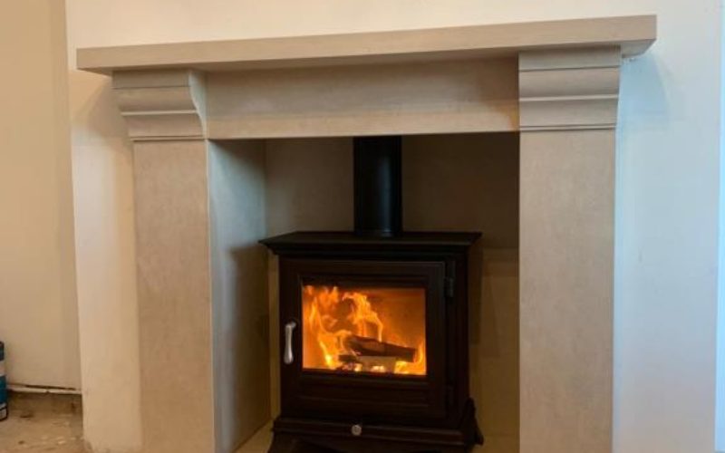 Wood Burning Stove Example Stoke Flame