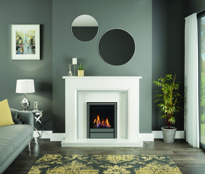 Mosello Marble Fireplace suite