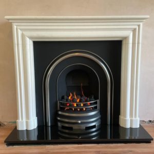 Traditional Arch cast fireplace
