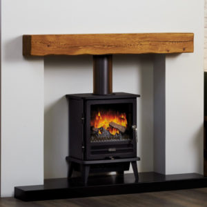Deep Beam solid oak for stoves