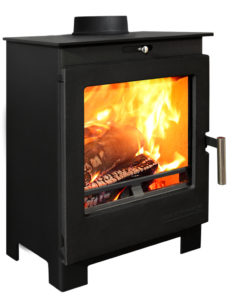 Portway Arundel Wood burning stove close up