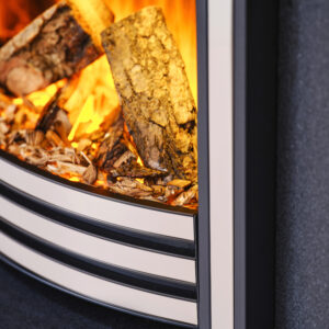 British Fires Sway classic frame black & Chrome