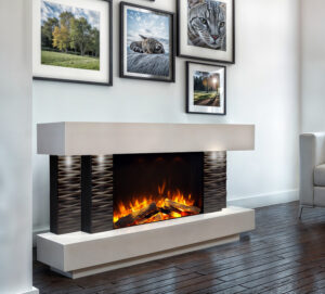 DLX Toronto 600 Illumia Textured Black & White electric suite