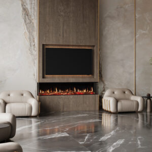 Luminosa 185 Media Wall fire