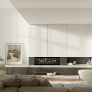Escea LE1550 Holographic electric fireplace