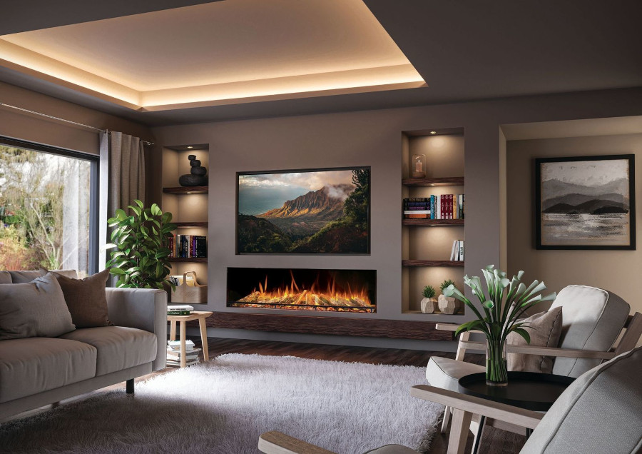 Pure 1600 Black Series electric fire