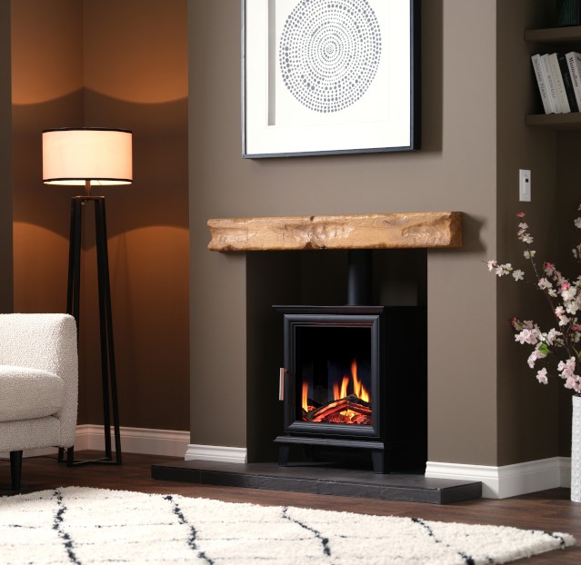 Luminosa Electric Stove in Inglenook