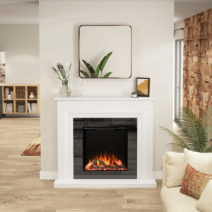 Cypress - 600P electric suite ash white and nickel finish