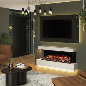 Sycamore 1250 electric suite Dune and Matt Black