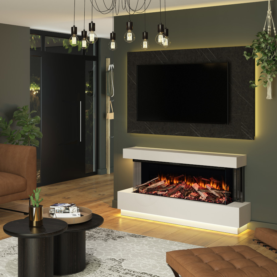 Sycamore 1250 suite Dune and Nickel finish